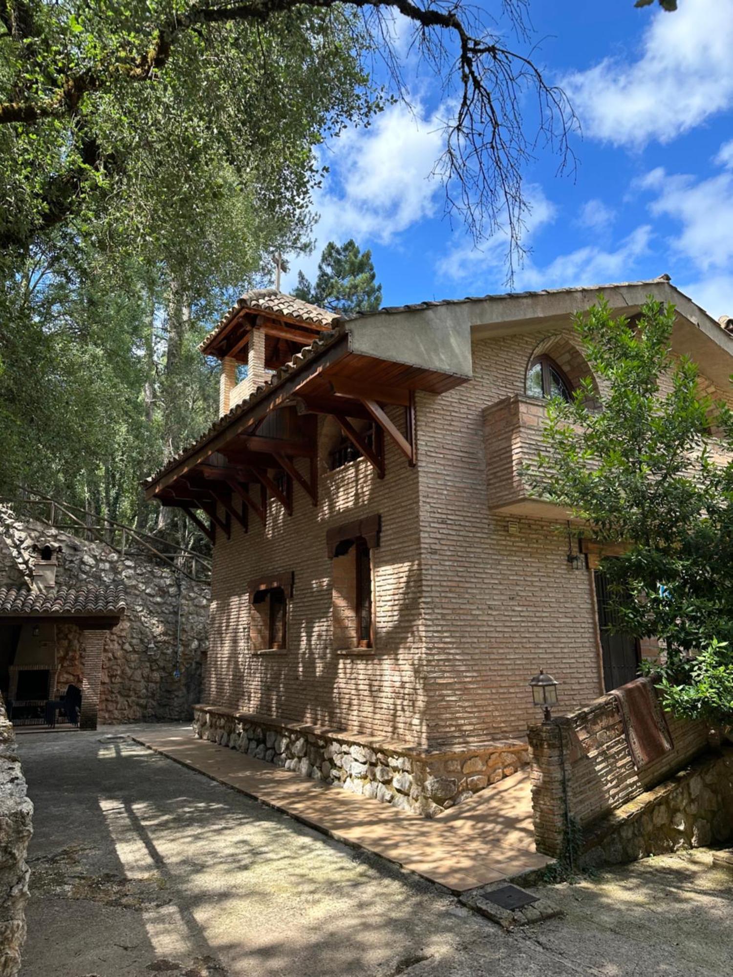 Vila Casa Rural Ermita Santa Maria De La Sierra Arroyo Frio Exteriér fotografie